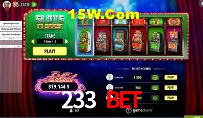 Provedores de Jogos 233 Bet